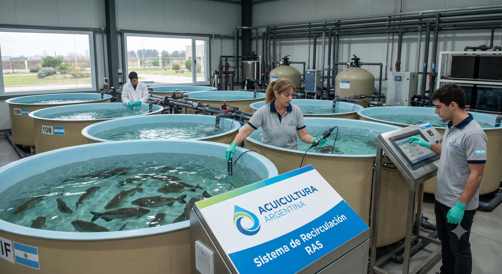 Inversión en sistemas de recirculación: el eslabón clave para la soberanía productiva en acuicultura argentina