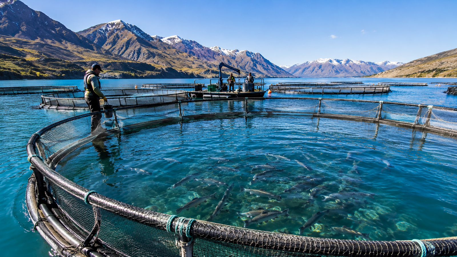 Neuquén proyecta superar las 10.000 toneladas de trucha y consolida a la Patagonia como polo acuícola argentino