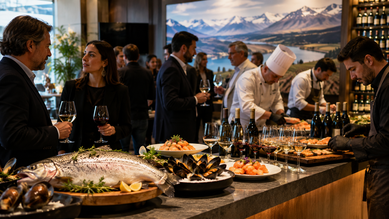 Salmón y vino: una alianza exportadora que abre una oportunidad para pensar en Argentina