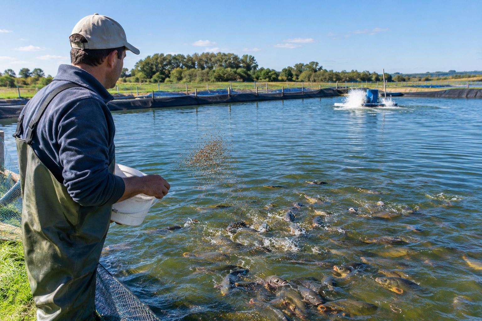 El INTA Concordia impulsa la piscicultura en Entre Ríos y trabaja junto a productores para ampliar la cría de peces