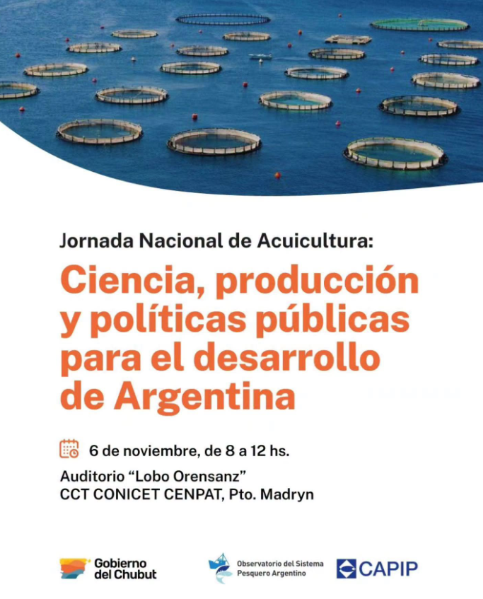 Puerto Madryn reunirá a científicos, empresarios y funcionarios para impulsar la acuicultura argentina